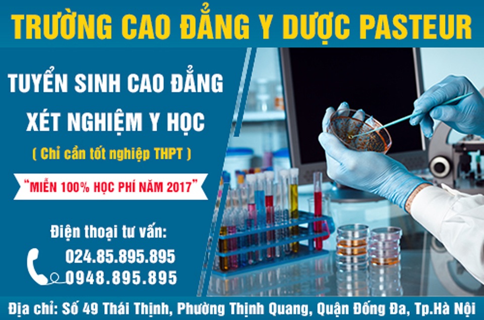 Miễn giảm 100% học phí Cao đẳng Y Dược TPHCM và Hà Nội năm 2017 - 1 Miễn giảm 100% học phí Cao đẳng Y Dược TPHCM và Hà Nội năm 2017 - 1