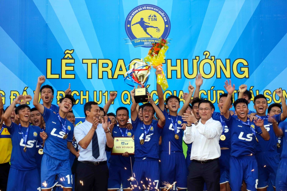 Hạ Viettel, PVF lần thứ ba vô địch U17 quốc gia - 1 PVF vô địch giải U17 quốc gia 2017
