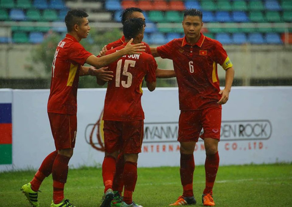 U18 Việt Nam có trận thắng thứ 2 liên tiếp tại giải U18 Đông Nam Á - 1 U18 Việt Nam có chiến thắng thứ 2 tại giải Đông Nam Á