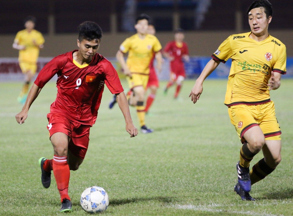 U19 Việt Nam vô địch giải U19 quốc tế 2017 - 1 U19 Việt Nam vượt qua Gwangju trong trận chung kết để lên ngôi vô địch