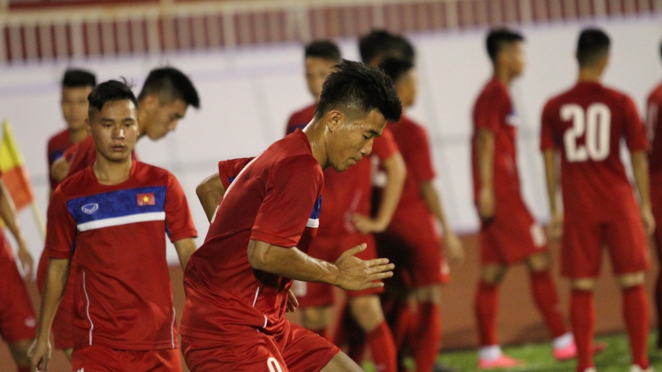 U20 Việt Nam rèn quân trước trận đấu với U20 Argentina - 8 Niềm hy vọng trên hàng tấn công Hà Đức Chinh