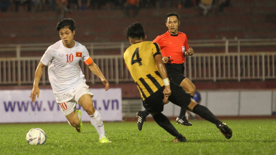 Công Phượng và các đồng đội vẫn có thể rơi vào bảng đấu khó khăn (ảnh: Trọng Vũ)