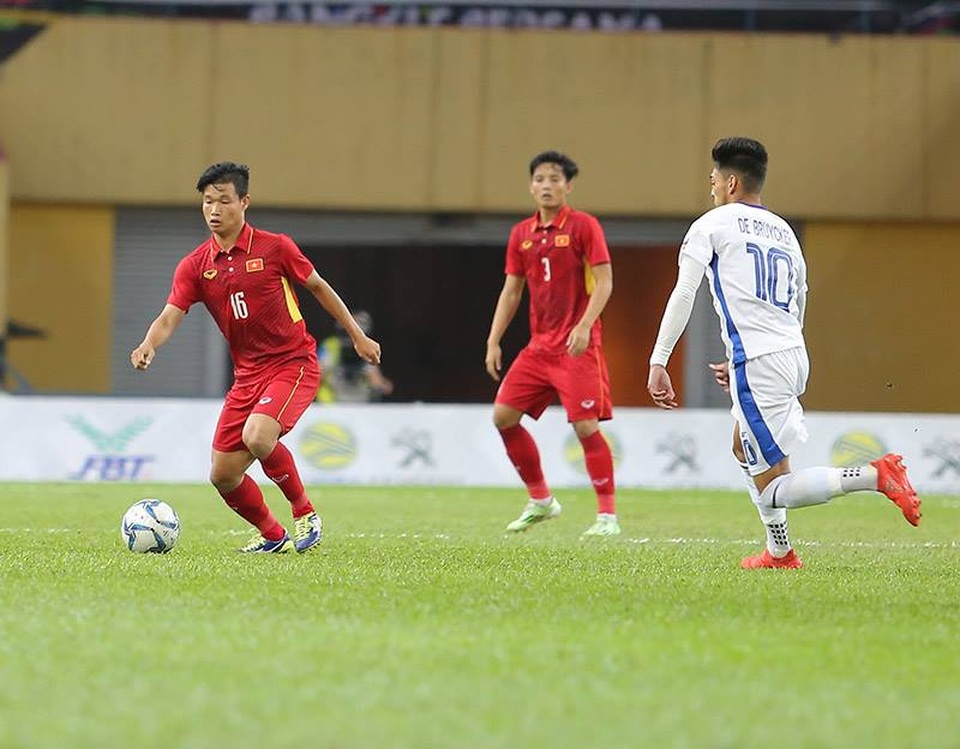 Chất lượng đội hình dự bị của U22 Việt Nam - 1 Đông Triều (16) trong lần hiếm hoi được đá chính (ảnh: Q.H)