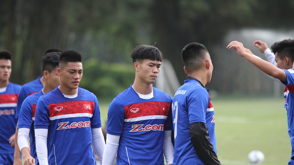 Hiệu ứng nhạt nhòa của U22 Việt Nam ở vòng loại U23 châu Á - 1 Công Phượng và các đồng đội chưa phải là điều kiện đủ để đưa khán giả đến sân (ảnh: Trọng Vũ)