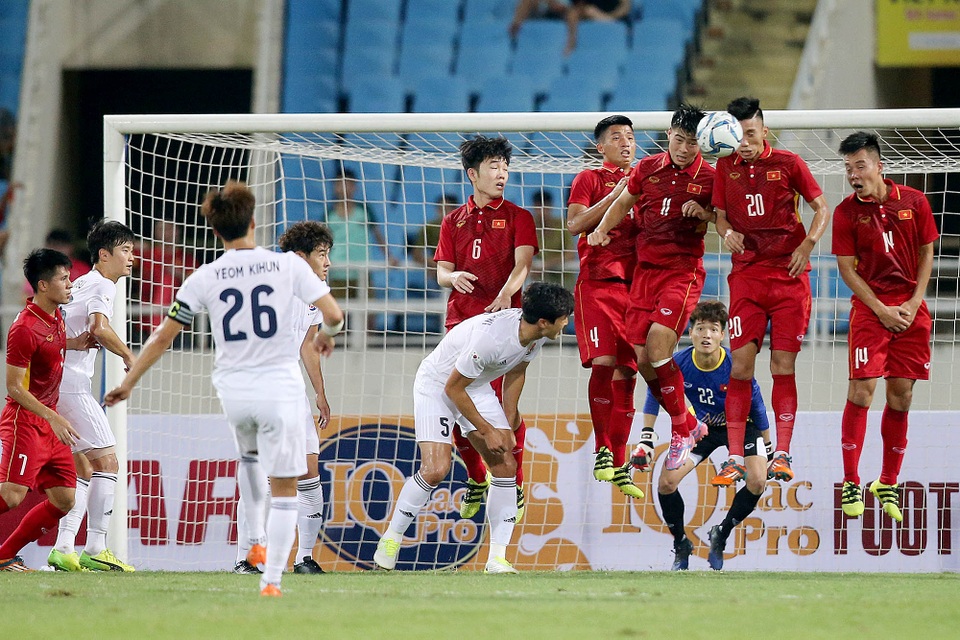 Tuyển thủ U22 Việt Nam nói gì khi lỡ hẹn với SEA Games? - 1
HLV Hữu Thắng chỉ mang 24 cầu thủ U22 Việt Nam sang Hàn Quốc - Ảnh: Gia Hưng