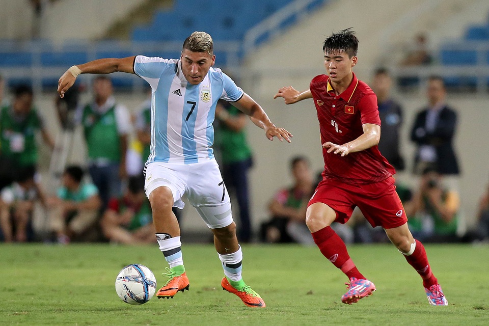 Theo cựu HLV Nguyễn Thành Vinh, lẽ ra U23 Việt Nam không nên đá với U20 Argentina trong bối cảnh thiếu sự chuẩn bị (ảnh: Gia Hưng)