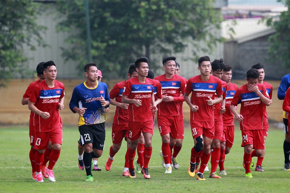Ngồi dự bị ở CLB vẫn được gọi vào đội tuyển U23 Việt Nam - 1 Một số cầu thủ chỉ ngồi dự bị ở CLB nhưng vẫn được gọi vào đội tuyển U23 Việt Nam đợt này (ảnh: Gia Hưng)