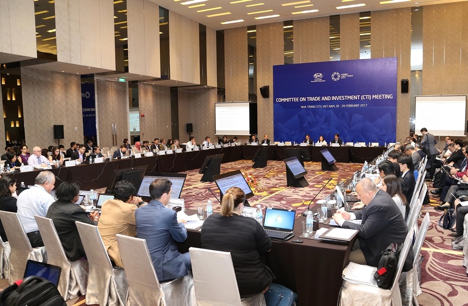APEC 2017: Khai mạc nhiều phiên họp toàn thể của các Ủy ban APEC - 1 Phiên họp toàn thể của Ủy ban Thương mại và Đầu tư (CTI) của APEC vừa trong ngày 26/2