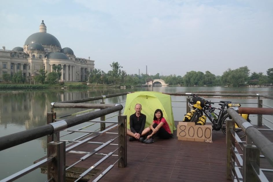 Cô dâu Việt kể về kỳ trăng mật... đạp xe từ Âu sang Á - 5 Chuyến đạp xe hơn 11.000 km từ Châu Âu sang Châu Á giúp họ suy nghĩ trưởng thành hơn và trái tim cũng thêm thổn thức vì tình người và người