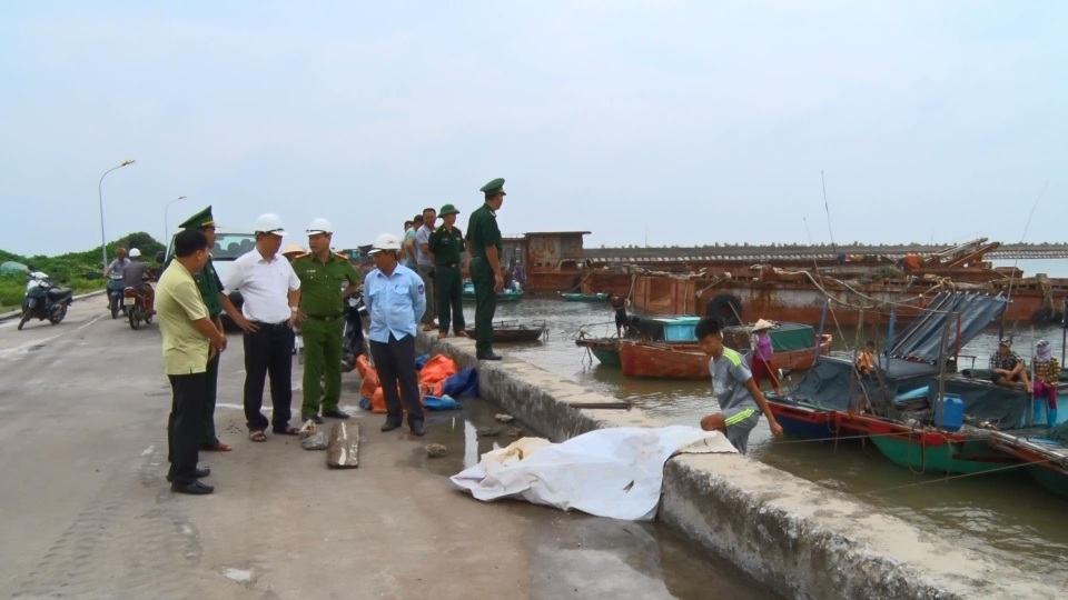 Huyện đảo Bạch Long Vĩ đã hoàn tất công tác phòng chống bão số 10 - 5 Lãnh đạo huyện đảo kiểm tra công tác phòng chống bão số 10 tại âu cảng