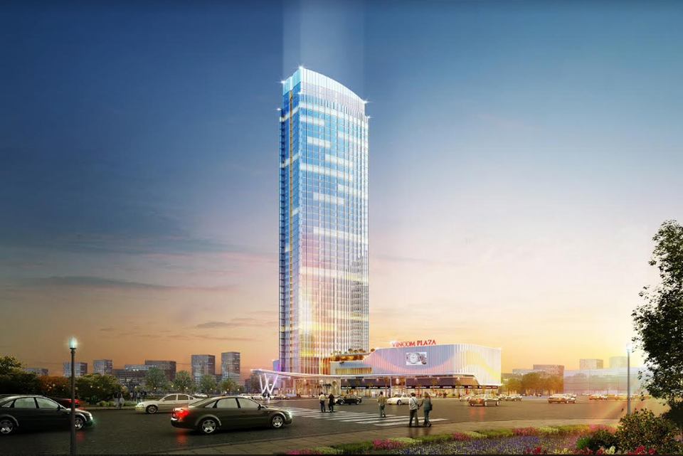 Vingroup ra mắt dự án phức hợp tiêu chuẩn 5 sao đầu tiên tại Hải Phòng - 2 Tòa tháp 45 tầng – điểm nhấn của Vinhomes Imperia, biểu tượng cho sự phát triển năng động và thịnh vượng của Hải Phòng.