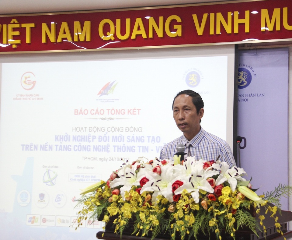 Cộng đồng khởi nghiệp là nền móng cho việc xây dựng thành phố sáng tạo - 2 Ông Vũ Anh Tuấn, Tổng Thư ký Hội Tin học TP.HCM, Phó Chủ tịch thường trực Ban điều hành hệ sinh thái khởi nghiệp ICT TPHCM, Giám đốc Vườn Doanh nghiệp Phần mềm Quang Trung