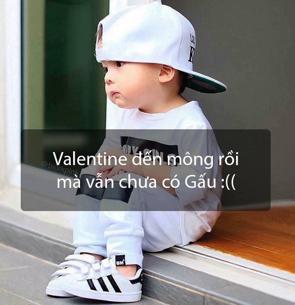 Dân mạng đua nhau "thả thính" trước ngày Valentine - 7 Mình đáng yêu như thế này mà lại không có gấu sao?