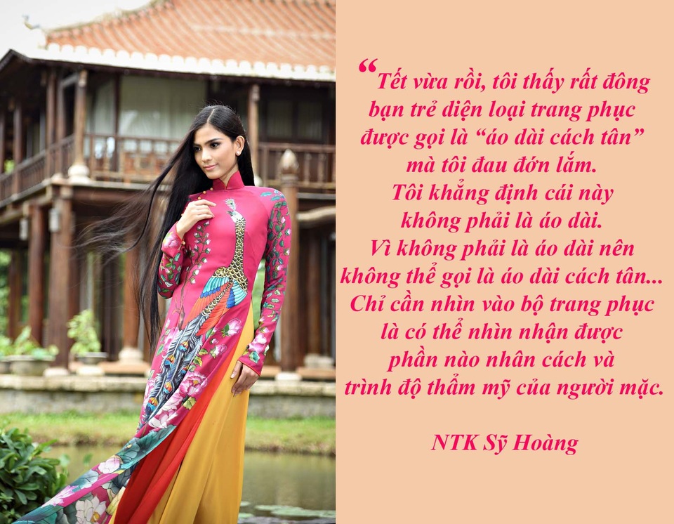 “Nóng” văn hóa ăn mặc nơi đền chùa và văn hóa ứng xử nơi lễ hội - 11 “Giới truyền thông, báo chí, nhà nghiên cứu nên lên tiếng mạnh hơn để mọi người phải nhìn nhận ra vấn đề. Tôi với trách nhiệm cao nhất của mình cũng sẽ làm hết mình để áo dài giữ được giá trị nguyên vẹn của nó”.