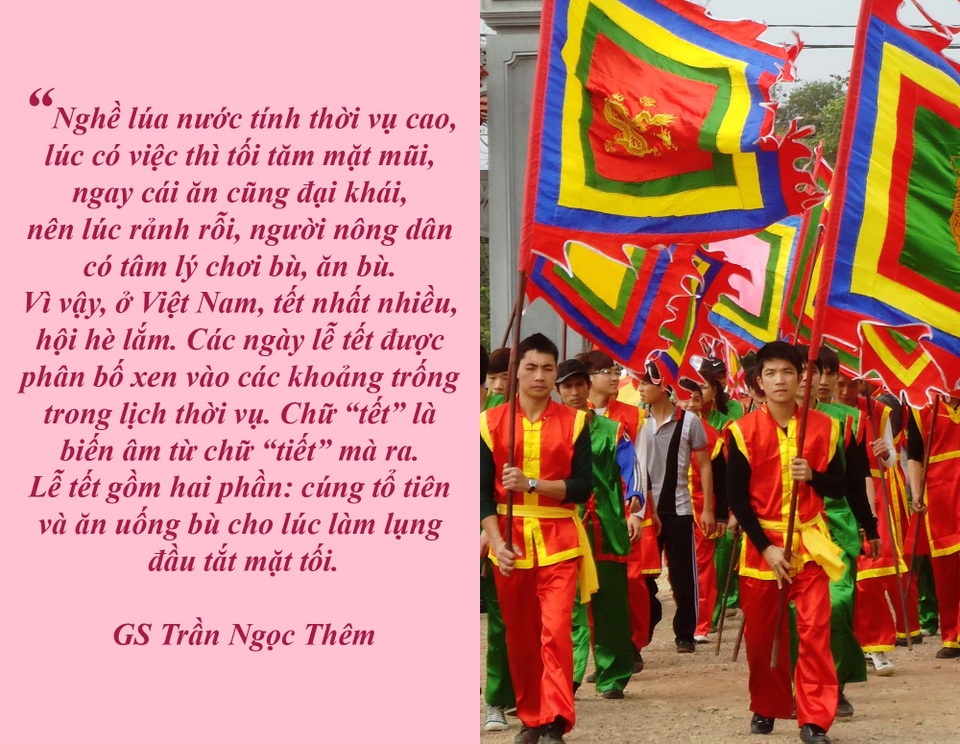 Lùm xùm dán nhãn cho phim và tác quyền nhạc sĩ - 7 “Giải oan” cho tháng Giêng là tháng ăn chơi - Nhiều nhà nghiên cứu cho rằng, đã từ lâu, tháng Giêng không còn là “tháng ăn chơi” nữa bởi xã hội bây giờ không còn là xã hội thuần nông như trước đây.