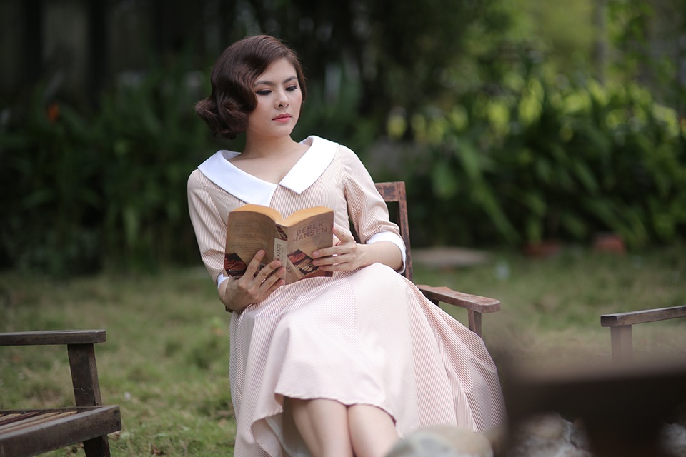 Vân Trang học hành chăm chỉ sau khi làm mẹ - 1 Vân Trang học hành chăm chỉ sau khi làm mẹ - 1