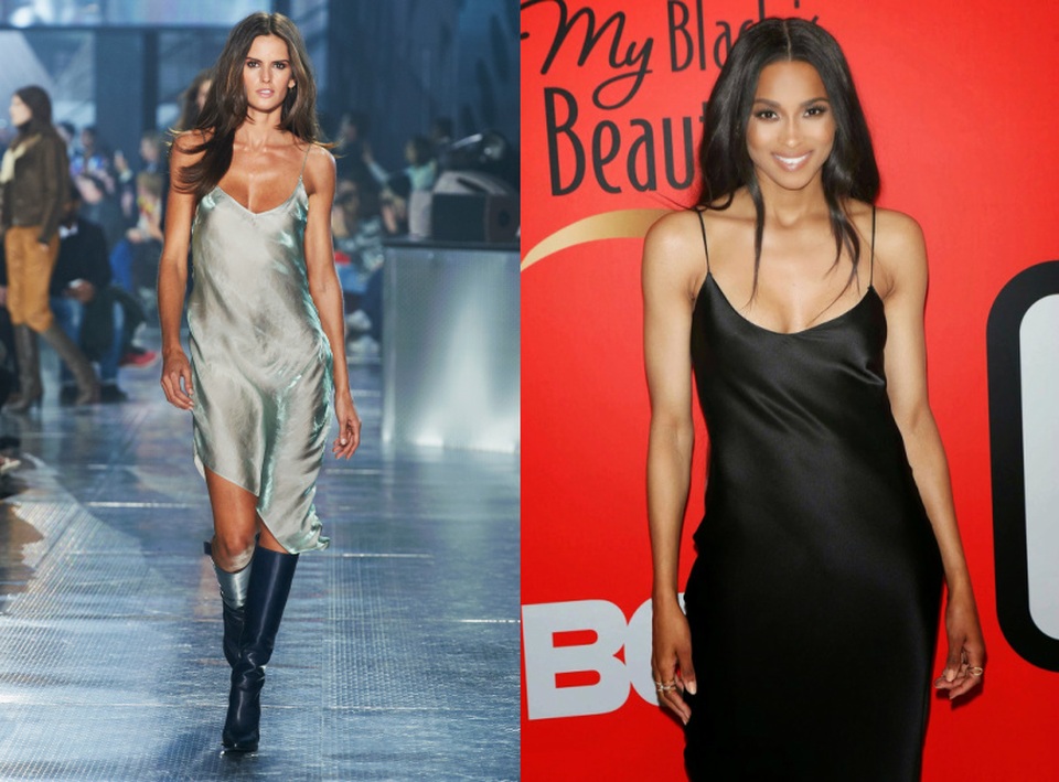 
Izabel Goulart và Ciara (phải) - ai gợi cảm hơn?
