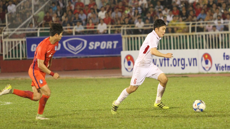 U22 Việt Nam đã có đội hình chính tại SEA Games 29? - 2 Xuân Trường vẫn sẽ là ông chủ nơi tuyến giữa của U23 Việt Nam (ảnh: Trọng Vũ)