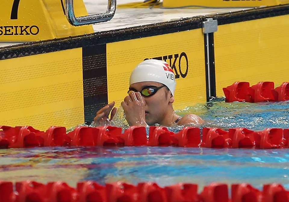 Nhật ký SEA Games 29 ngày 25/8: Kình ngư 15 tuổi Kim Sơn phá kỷ lục SEA Games - 19
Ánh Viên đã về đích sớm nhất với khoảng cách khá lớn với người về nhì, ảnh: Q.H