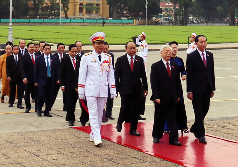 Lãnh đạo Đảng, Nhà nước vào Lăng viếng Chủ tịch Hồ Chí Minh - 3 Lãnh đạo Đảng, Nhà nước vào Lăng viếng Chủ tịch Hồ Chí Minh - 3