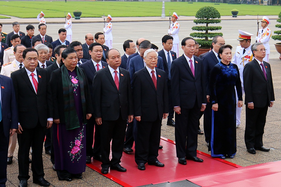 Lãnh đạo Đảng, Nhà nước vào Lăng viếng Chủ tịch Hồ Chí Minh - 4 Lãnh đạo Đảng, Nhà nước vào Lăng viếng Chủ tịch Hồ Chí Minh - 4