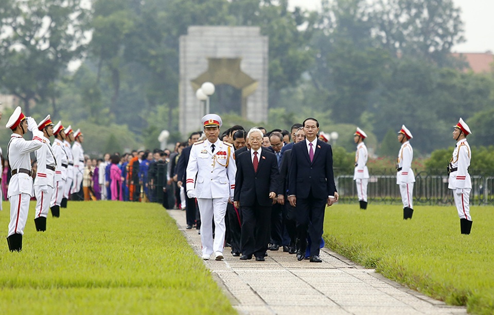 Lãnh đạo Đảng, Nhà nước vào Lăng viếng Chủ tịch Hồ Chí Minh - 7 Lãnh đạo Đảng, Nhà nước vào Lăng viếng Chủ tịch Hồ Chí Minh - 7