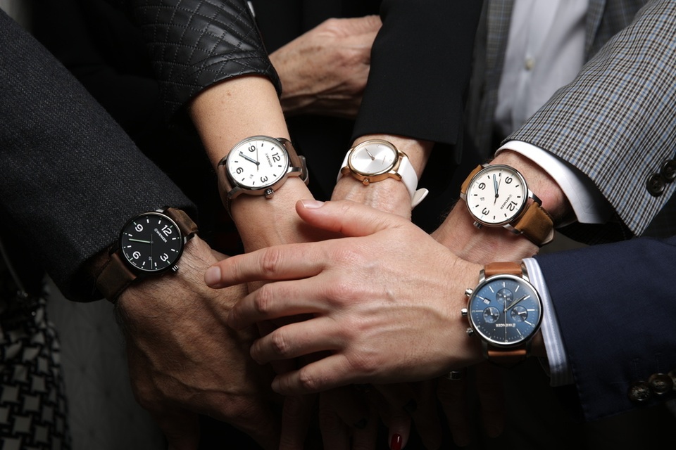 Những chiến binh đồng hồ Wenger trên cổ tay