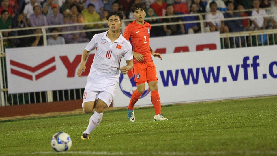 Công Phượng lập siêu phẩm, U22 Việt Nam vẫn thua Hàn Quốc - 7
Công Phượng gỡ hòa 1-1 cho U22 Việt Nam