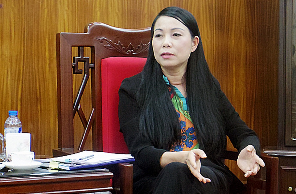 Vĩnh Phúc phát triển kinh tế với bài học “lấy dân làm gốc” - 2 Bà Hoàng Thị Thúy Lan - Ủy viên Trung ương Đảng, Bí thư Tỉnh ủy, Trưởng đoàn Đại biểu Quốc hội khóa XIV tỉnh Vĩnh Phúc.