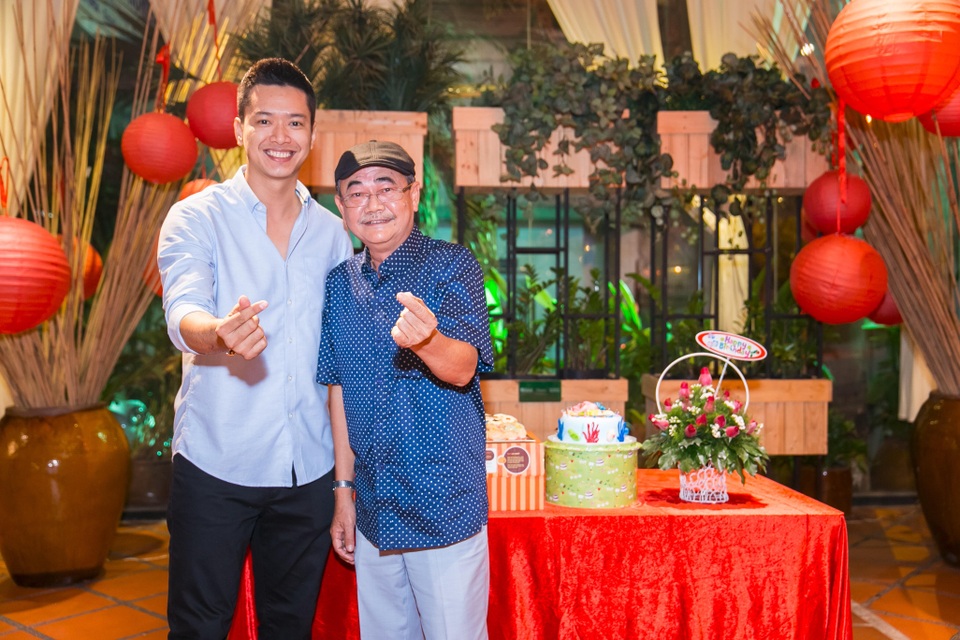 
Nam diễn viên Việt Anh cũng dự buổi tiệc này
