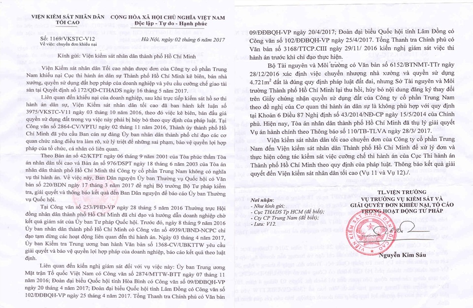 Vụ thi hành án kiểu "kì lạ": UBND TP chỉ đạo kiểm tra, rà soát hồ sơ trước khi cưỡng chế! - 4 Vụ thi hành án kiểu "kì lạ": UBND TP chỉ đạo kiểm tra, rà soát hồ sơ trước khi cưỡng chế! - 4