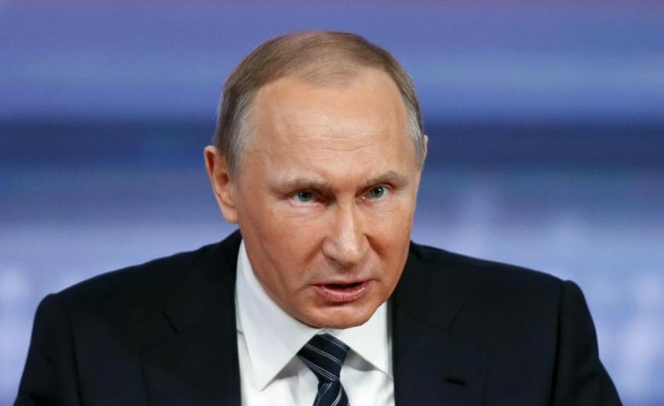 Tên lửa Triều Tiên rơi gần Nga, ông Putin bày tỏ lo ngại - 1
Tổng thống Nga Vladimir Putin. (Ảnh: Reuters)