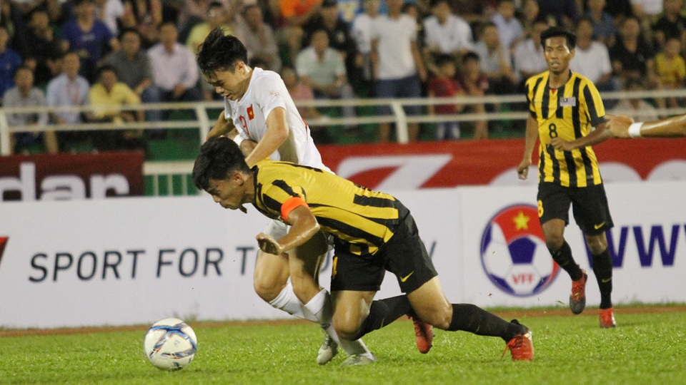 Bộ mặt nào của U23 Việt Nam sau trận thắng đậm U23 Malaysia? - 1 U23 Malaysia tối 7/2 chỉ đáng gờm ở... cái tên (ảnh: Trọng Vũ)