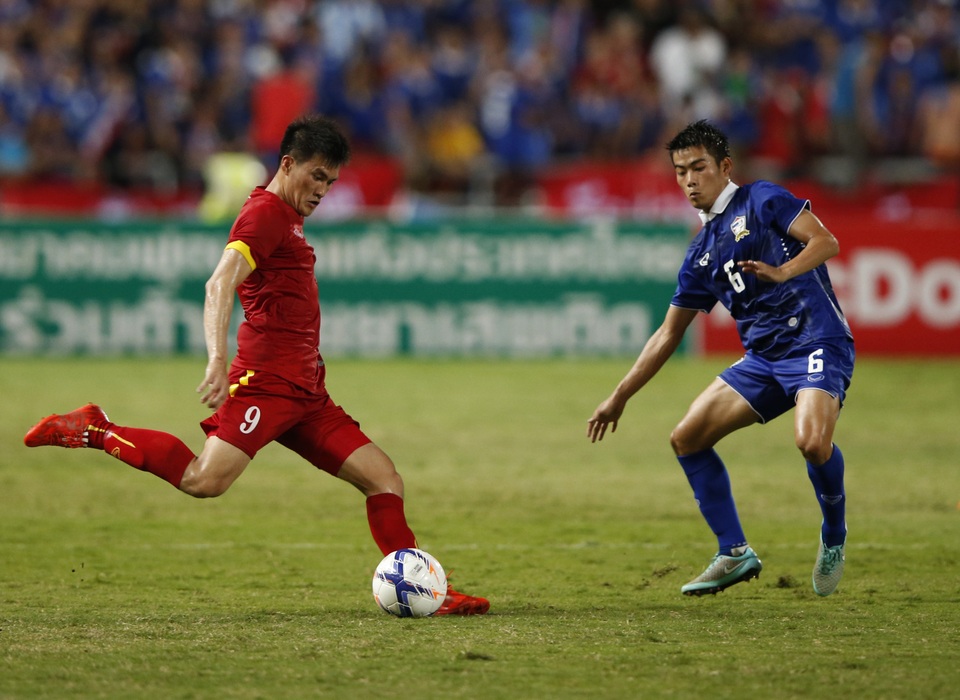 Báo chí Thái Lan: "Đội nhà chưa hề thua Việt Nam suốt 50 năm tại SEA Games" - 1 Bóng đá Việt Nam chưa thắng Thái Lan lần nào ở SEA Games trong suốt 50 năm qua (ảnh: Gia Hưng)