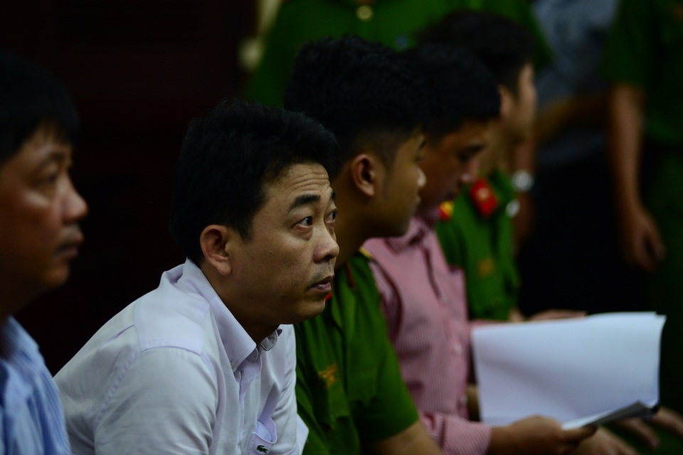 Bị cáo Nguyễn Minh Hùng tại phiên xử phúc thẩm