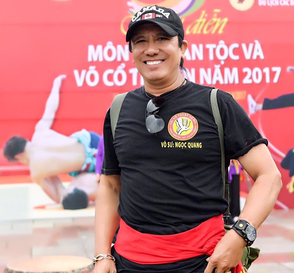 Võ sư Lê Ngọc Quang. Ảnh: LNQ.