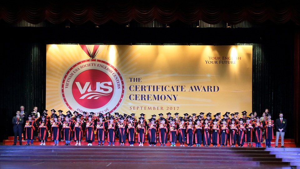 Đến tháng 9/2017 đã có 95.297 học viên VUS nhận chứng chỉ Anh ngữ quốc tế - 2 Đến tháng 9/2017 đã có 95.297 học viên VUS nhận chứng chỉ Anh ngữ quốc tế - 2