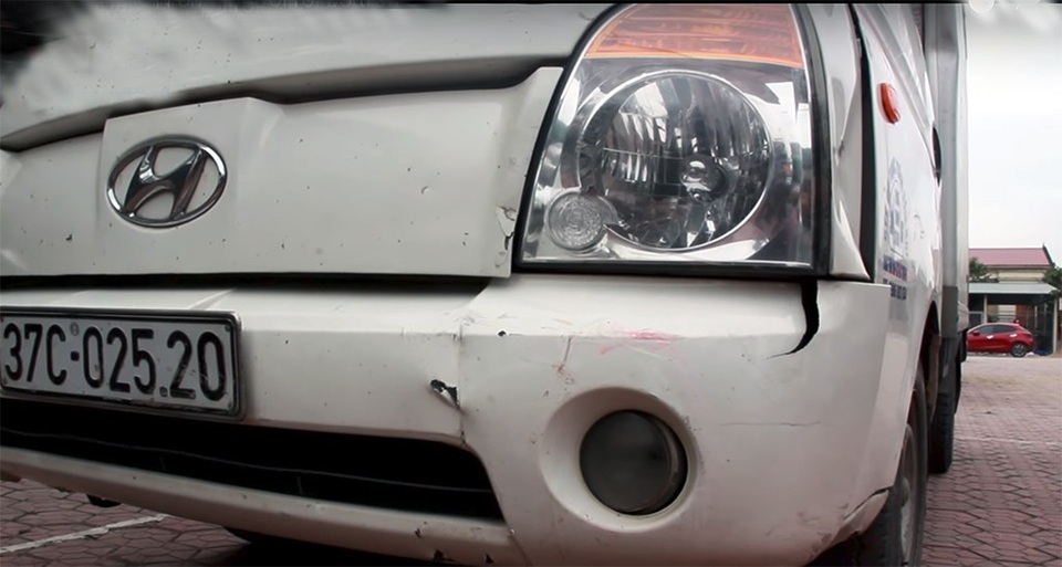 
Chiếc xe gây tai nạn.
