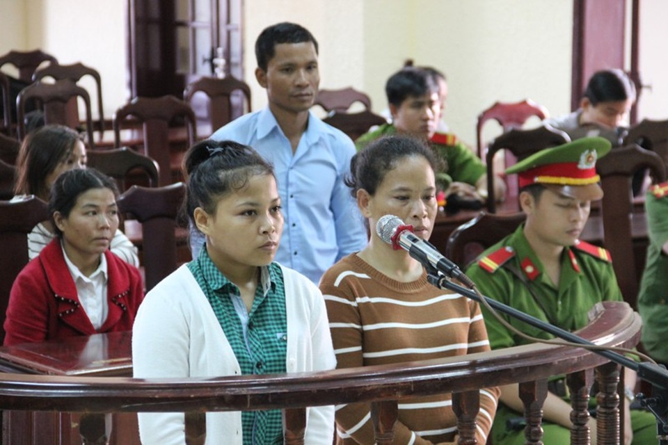 Bị cáo Lan nói rằng vì hận chồng ngoại tình và hay đánh đập nên giết chồng