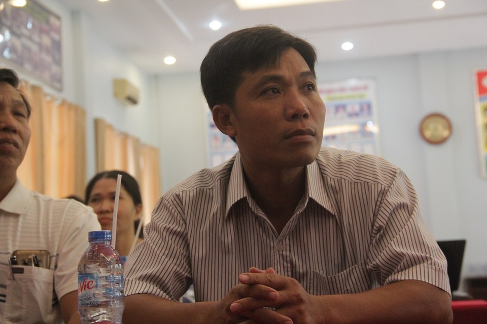 Hơn 1 năm sau ngày minh oan mới được… xin lỗi - 1 Ông Túy tại buổi xin lỗi.