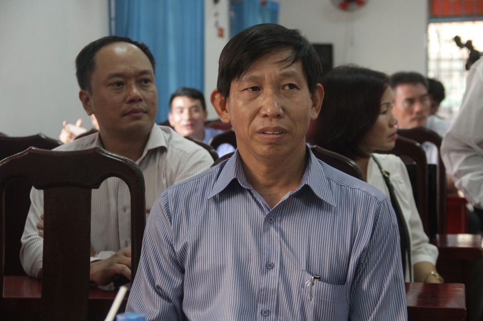 “300 ngày oan sai, tiền bạc và danh dự bị vùi lấp” - 1 Ông Nguyễn Xuân Phú tại buổi xin lỗi.