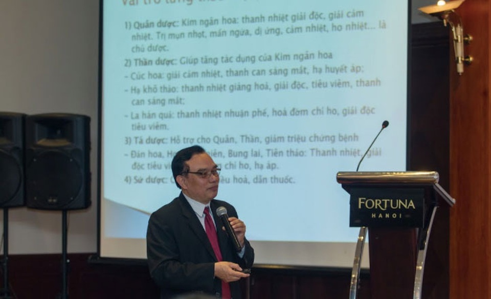 Chuyên gia khuyến nghị tăng cường đồ uống có nguồn gốc thiên nhiên - 3
GS.TS Nguyễn Xuân Ninh