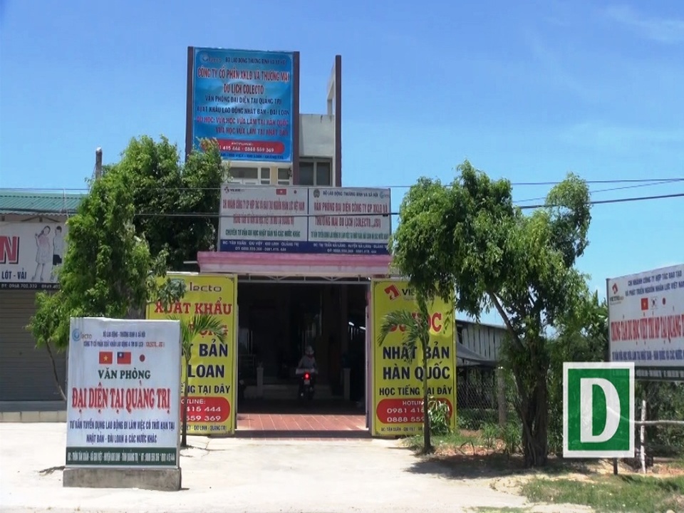Quảng Trị: Đi XKLĐ sau sự cố Fomosa, nhiều lao động thu 20 triệu đồng/tháng - 5 Các văn phòng tư vấn xuất khẩu lao động
