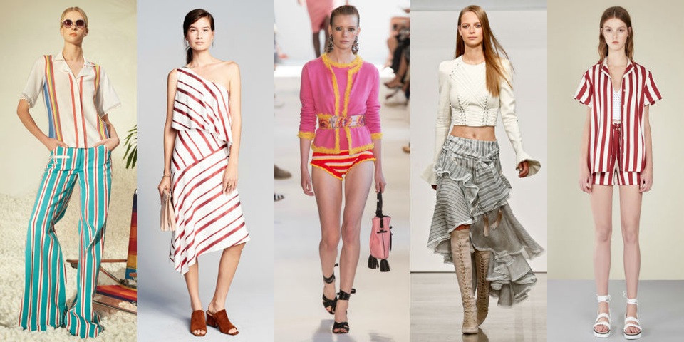 Những xu hướng mới tại tuần lễ thời trang New York - 1
Trang phục kẻ sọc với nhiều biến tấu được nhiều nhãn hiệu nổi tiếng lăng xê tại tuần lễ thời trang New York thu đông 2017. Các bạn gái cần ăn gian chiều cao nên chọn trang phục sọc dọc nhỏ còn sọc ngang hợp với những bạn hơi gầy