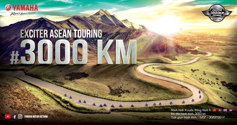 Hành trình 3.000 km Đông Nam Á cùng Exciter - 1 Hành trình 3.000 km Đông Nam Á cùng Exciter - 1