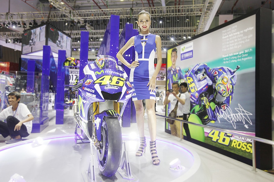 Yamaha MT-03 chính thức có mặt tại Việt Nam - 1
Chiếc xe đua YZF-M1 của Rossi thi đấu tại giải MotoGP tiếp tục xuất hiện tại Việt Nam