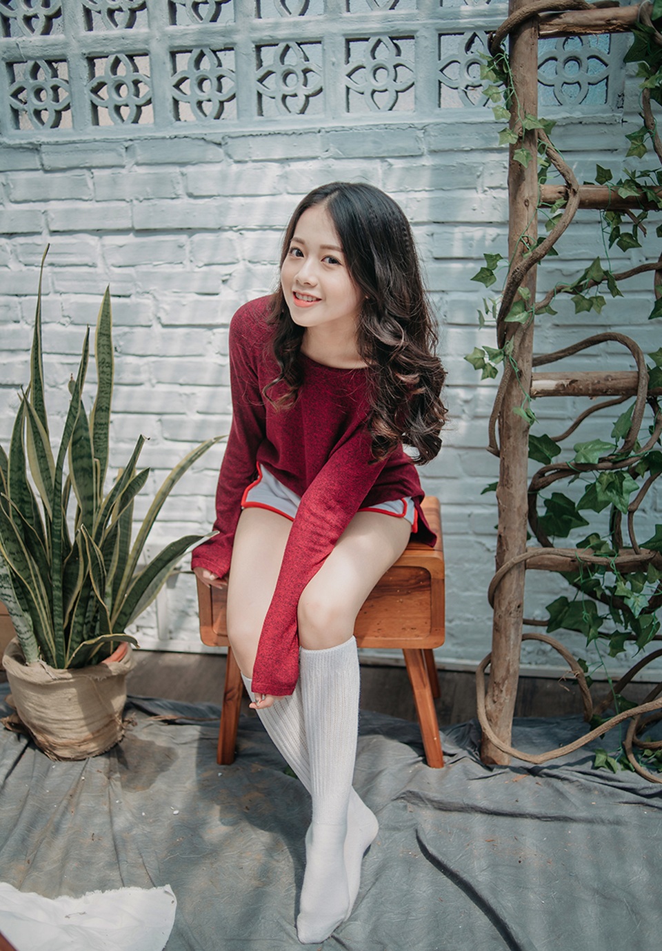 Bộ ảnh này được Nhi thực hiện trước chuyến đi. Cô dùng những hình ảnh này để tham gia cuộc thi Miss Teen 2017.