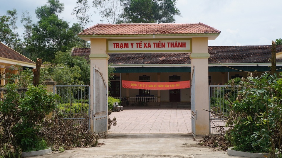 Cụ ông tử vong sau khi tiêm thuốc tại phòng khám của Trạm trưởng Y tế xã - 3 Trạm Y tế xã Tiến Thành nơi bà Lương công tác.
