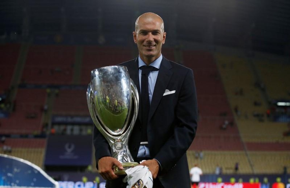 Real Madrid thắng MU, HLV Zidane đi vào lịch sử - 1 Zidane là HLV xuất sắc thứ 4 trong lịch sử Real Madrid