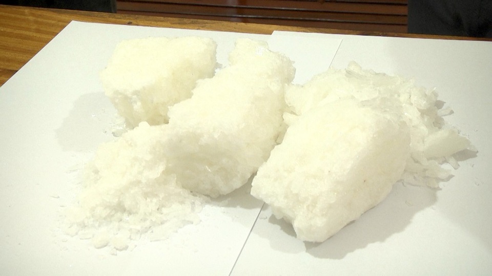 Số ma túy được thu giữ.